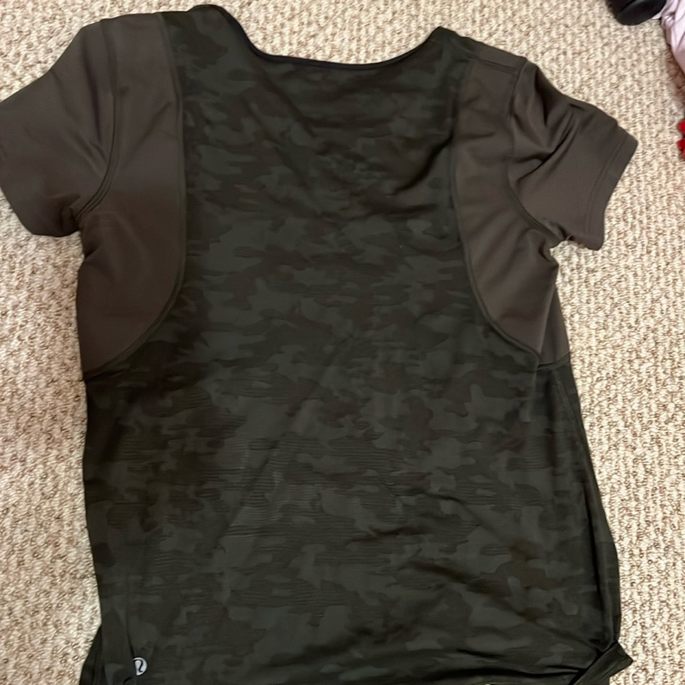 Lululemon Mesh Camo Top